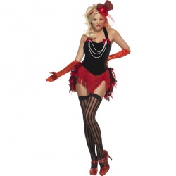 Kostým - Burlesque tanečnice s perlami