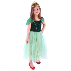 Dětský kostým Zelená princezna