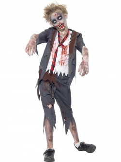 Dětský kostým Zombie školák