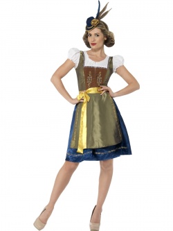 Připravte se na slavnosti jako je Beerfest nebo Oktoberfest! V tomto kostýmu budete originální a nepřehlédnutelná! Kostým obsahuje: šaty se zástěrou Pojmy spojené s tímto produktem: Octoberfest, Beerfest, Oktoberfest, bavorsko, bavorský kost